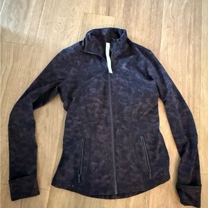 Women’s lululemon Define Zip Jacket - black & purple Camo